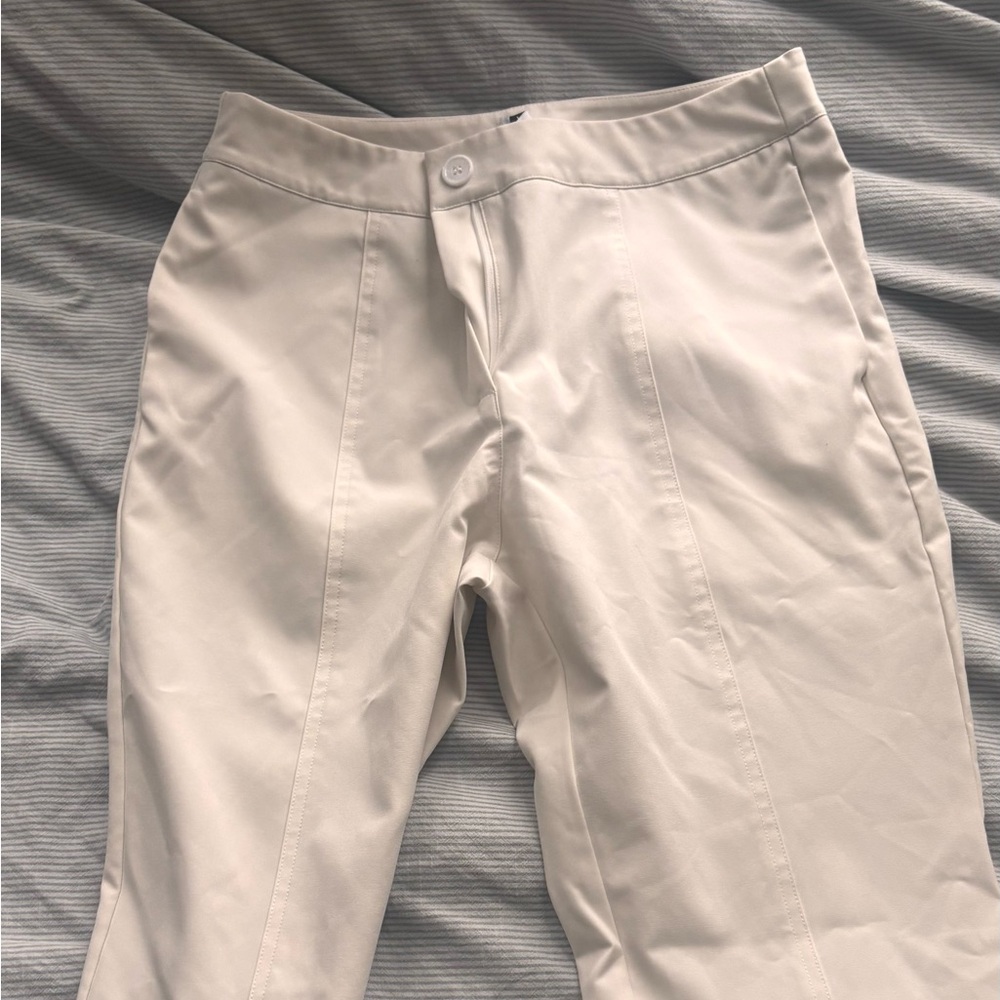 Princess Polly Crisp White Dress Pants